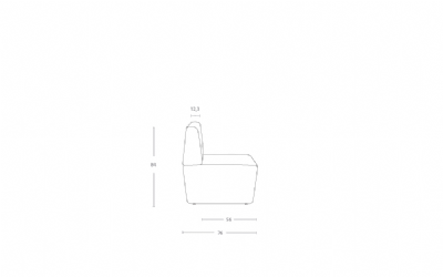 Dimensoes do produto sofa berg